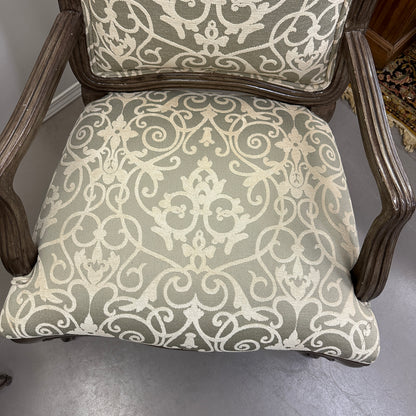 Louis XV Style Accent Arm Chairs (x2)