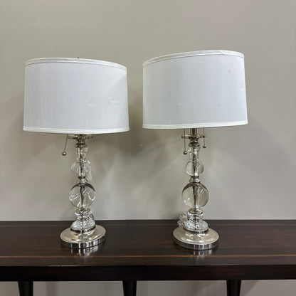 Dashwood Oval Crystal Table Lamp (x2)