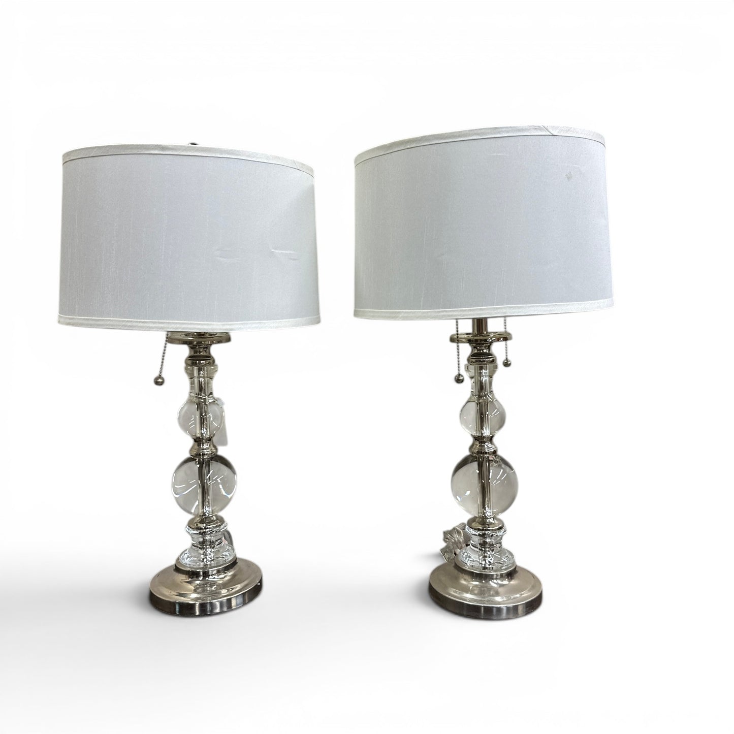 Dashwood Oval Crystal Table Lamp (x2)