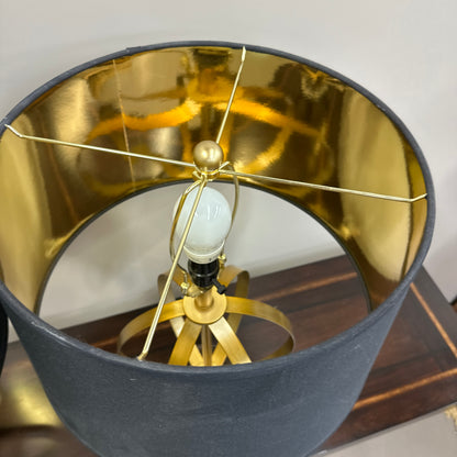 Black & Gold Table Lamp (x2)