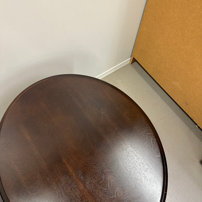 Modern Dark Oval Side Tables Set