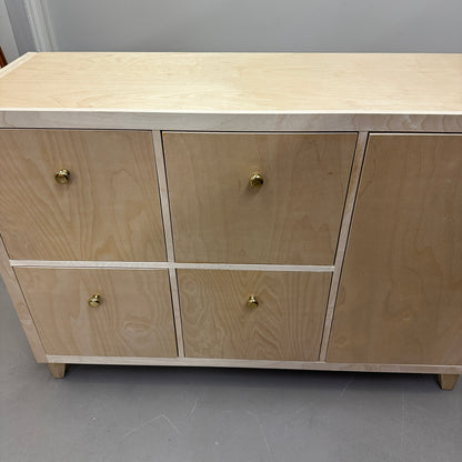 Solid Wood Storage Sideboard