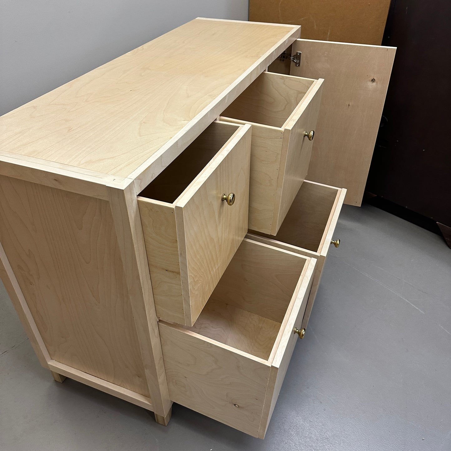 Solid Wood Storage Sideboard