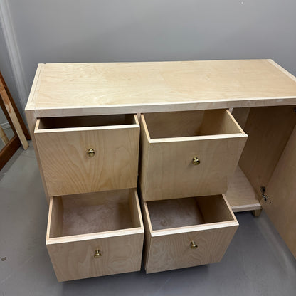 Solid Wood Storage Sideboard