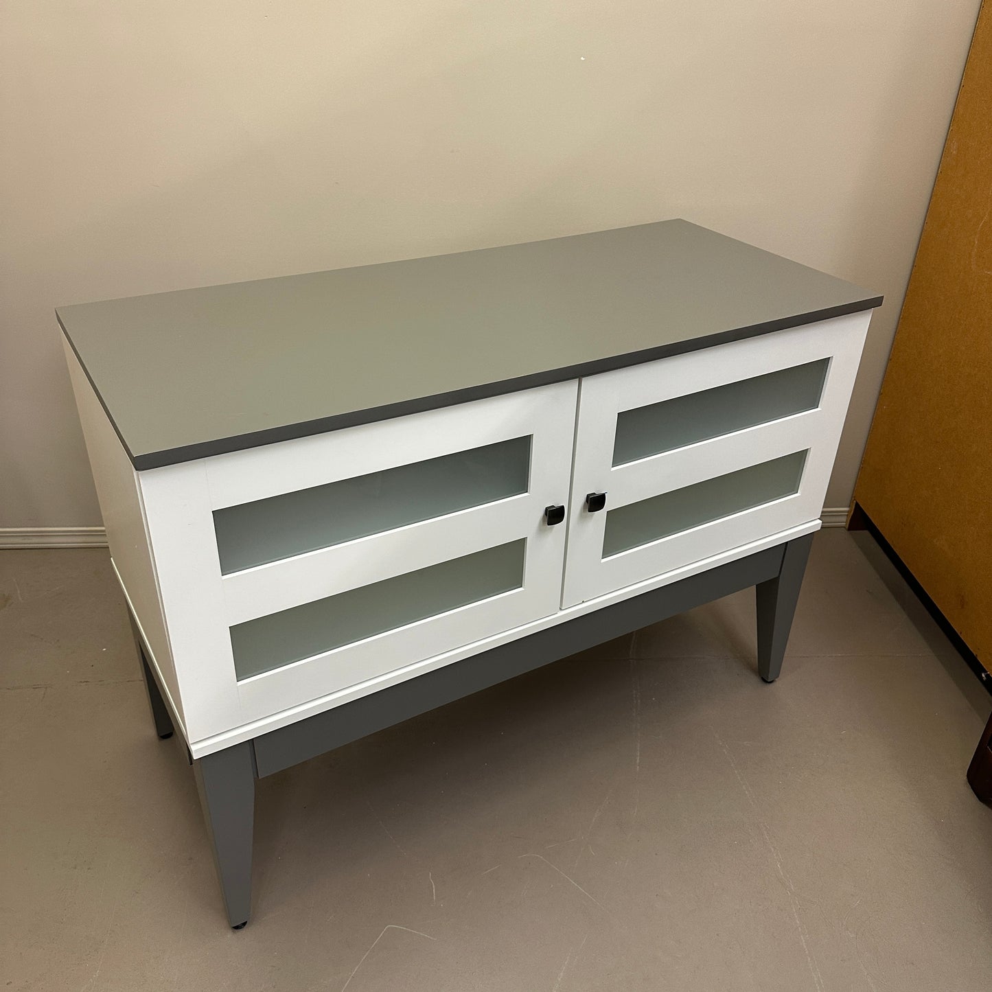 Grey & White Modern Sideboard