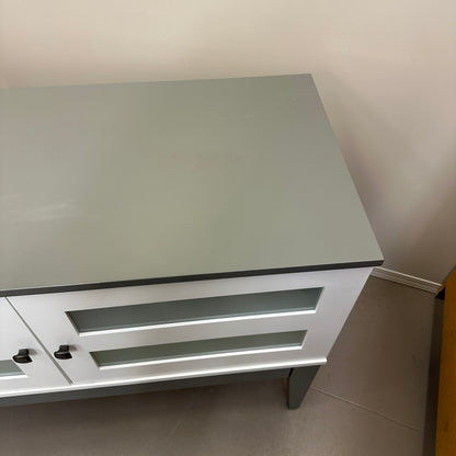Grey & White Modern Sideboard