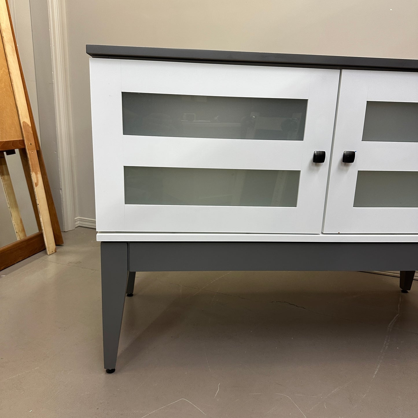 Grey & White Modern Sideboard