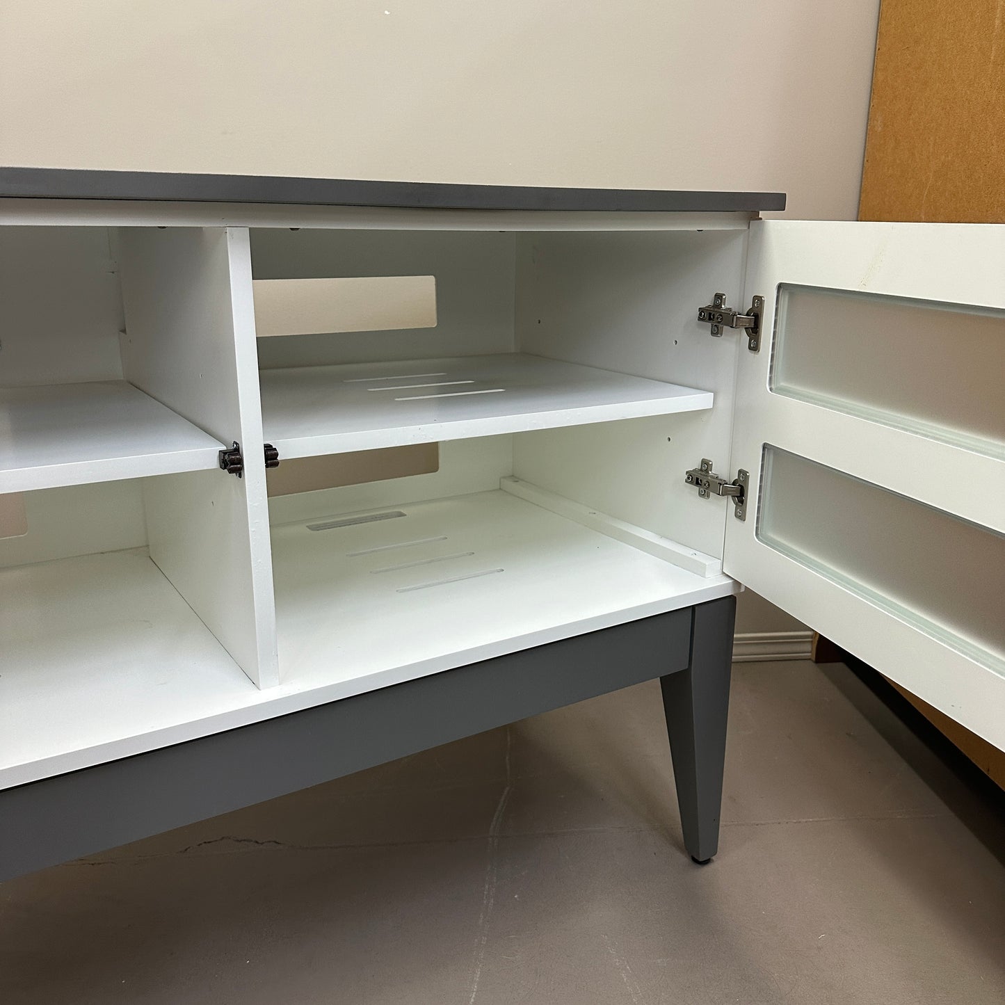 Grey & White Modern Sideboard