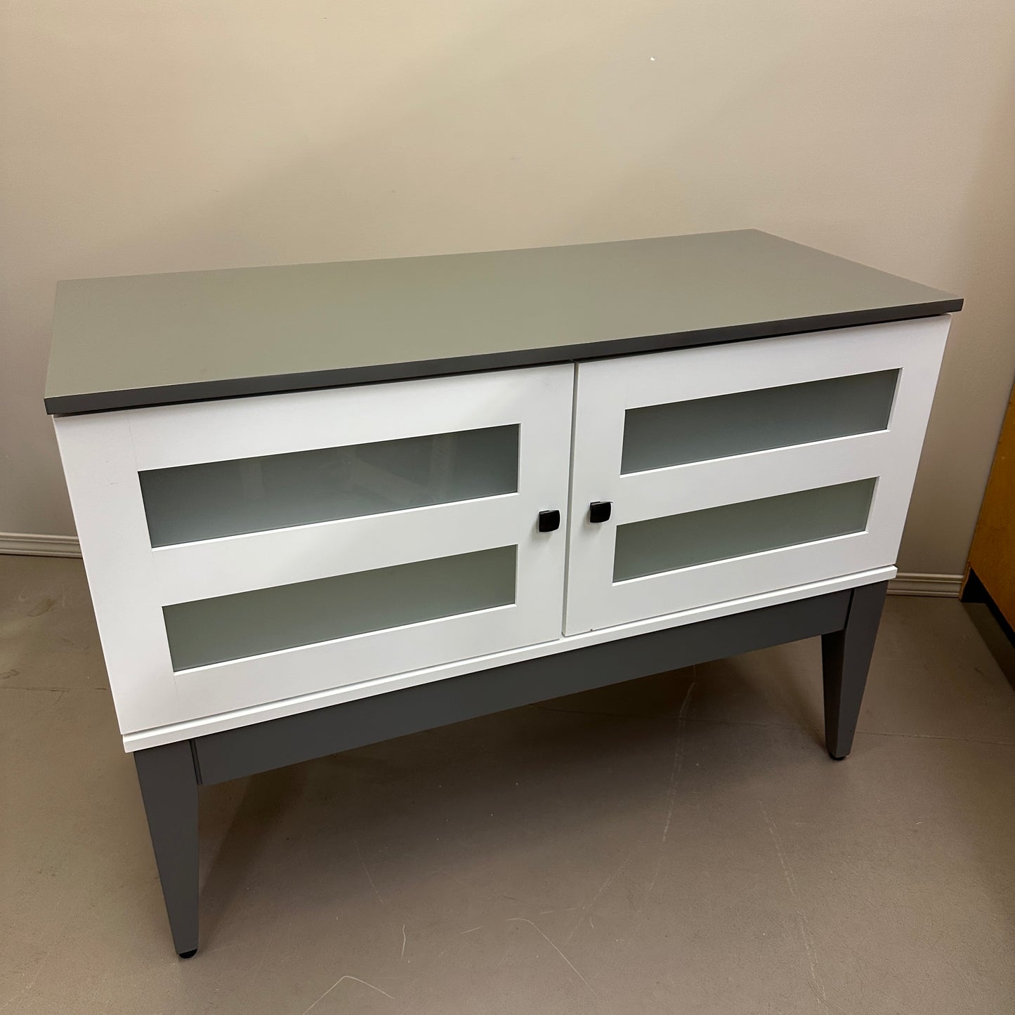 Grey & White Modern Sideboard