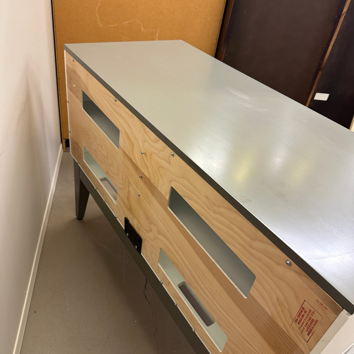 Grey & White Modern Sideboard