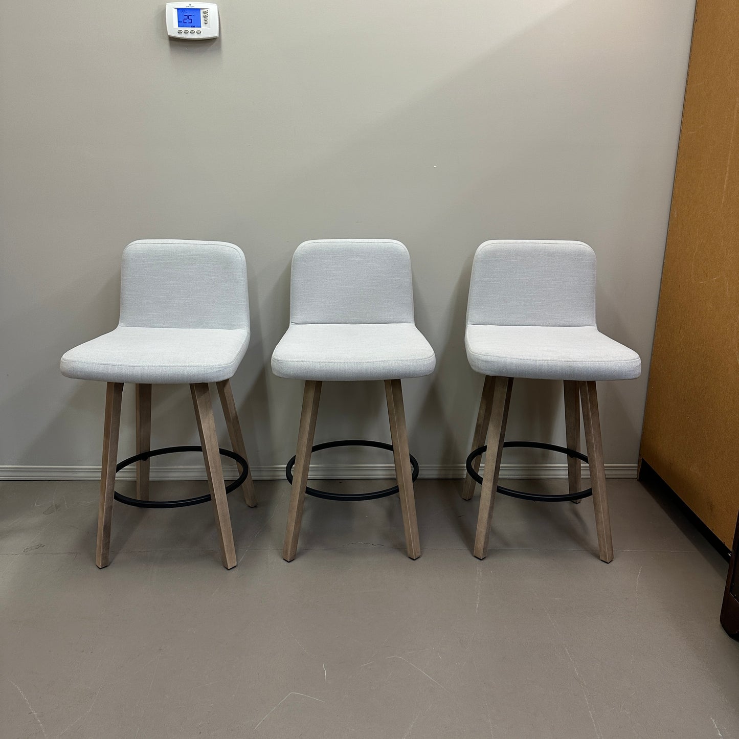 Amisco Visconti Swivel Stools (x3)