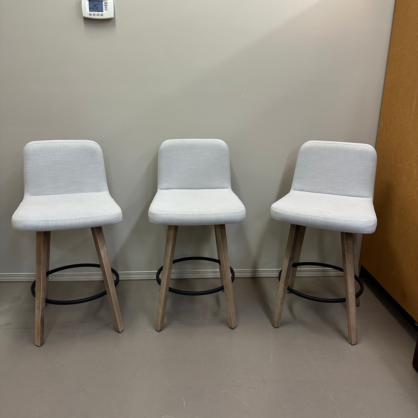 Amisco Visconti Swivel Stools (x3)