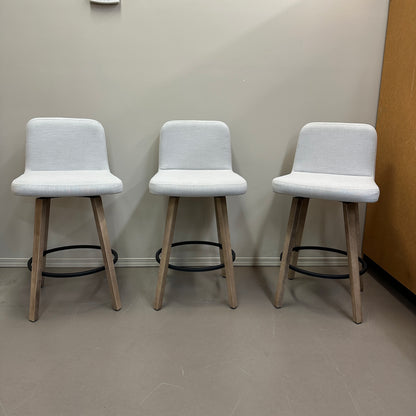 Amisco Visconti Swivel Stools (x3)