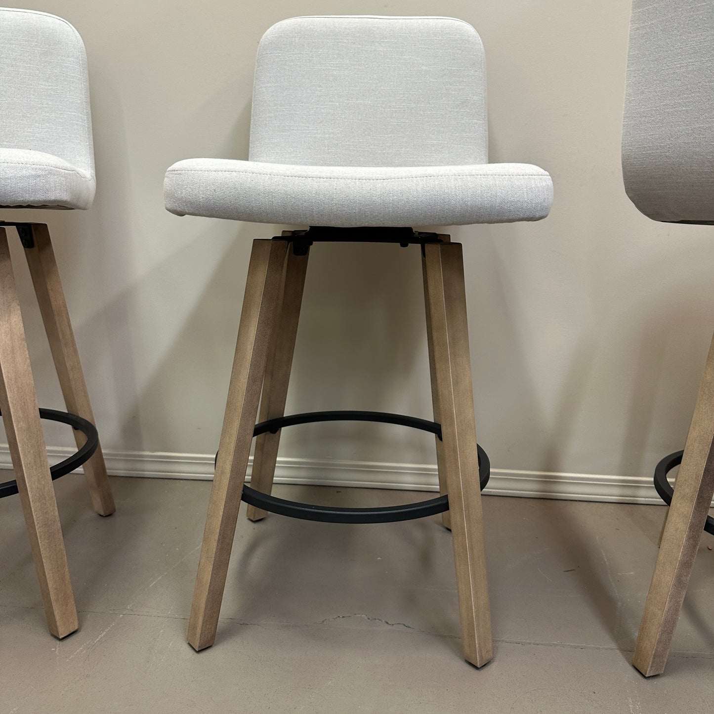Amisco Visconti Swivel Stools (x3)