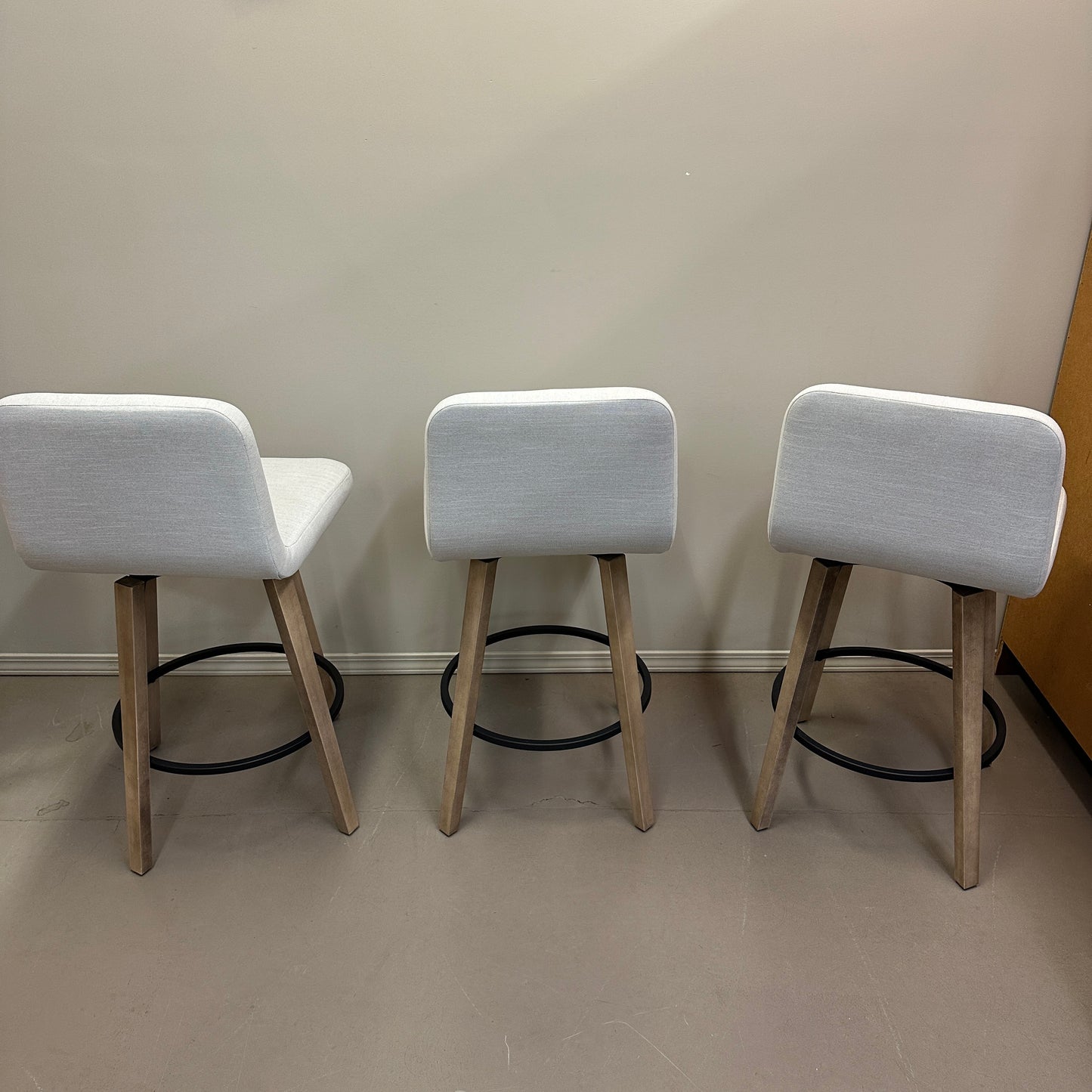 Amisco Visconti Swivel Stools (x3)