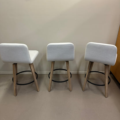 Amisco Visconti Swivel Stools (x3)