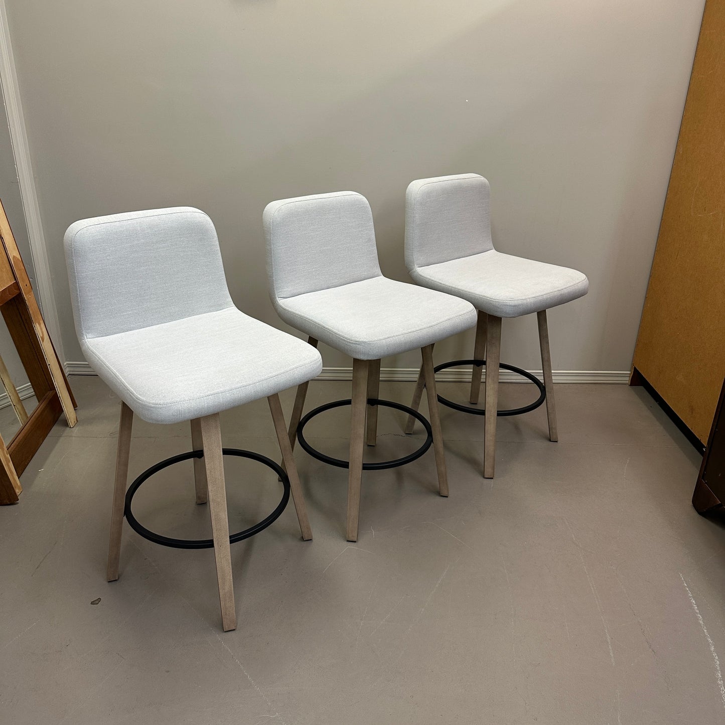 Amisco Visconti Swivel Stools (x3)