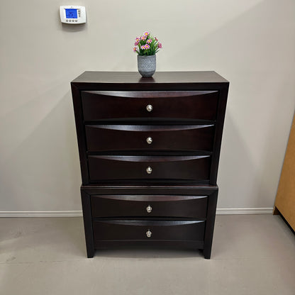 Baxton Modern Highboy Dresser