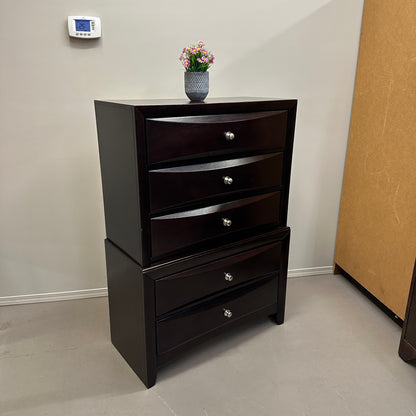 Baxton Modern Highboy Dresser