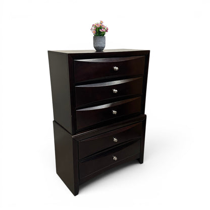 Baxton Modern Highboy Dresser
