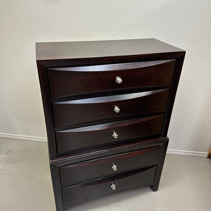 Baxton Modern Highboy Dresser