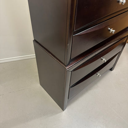 Baxton Modern Highboy Dresser