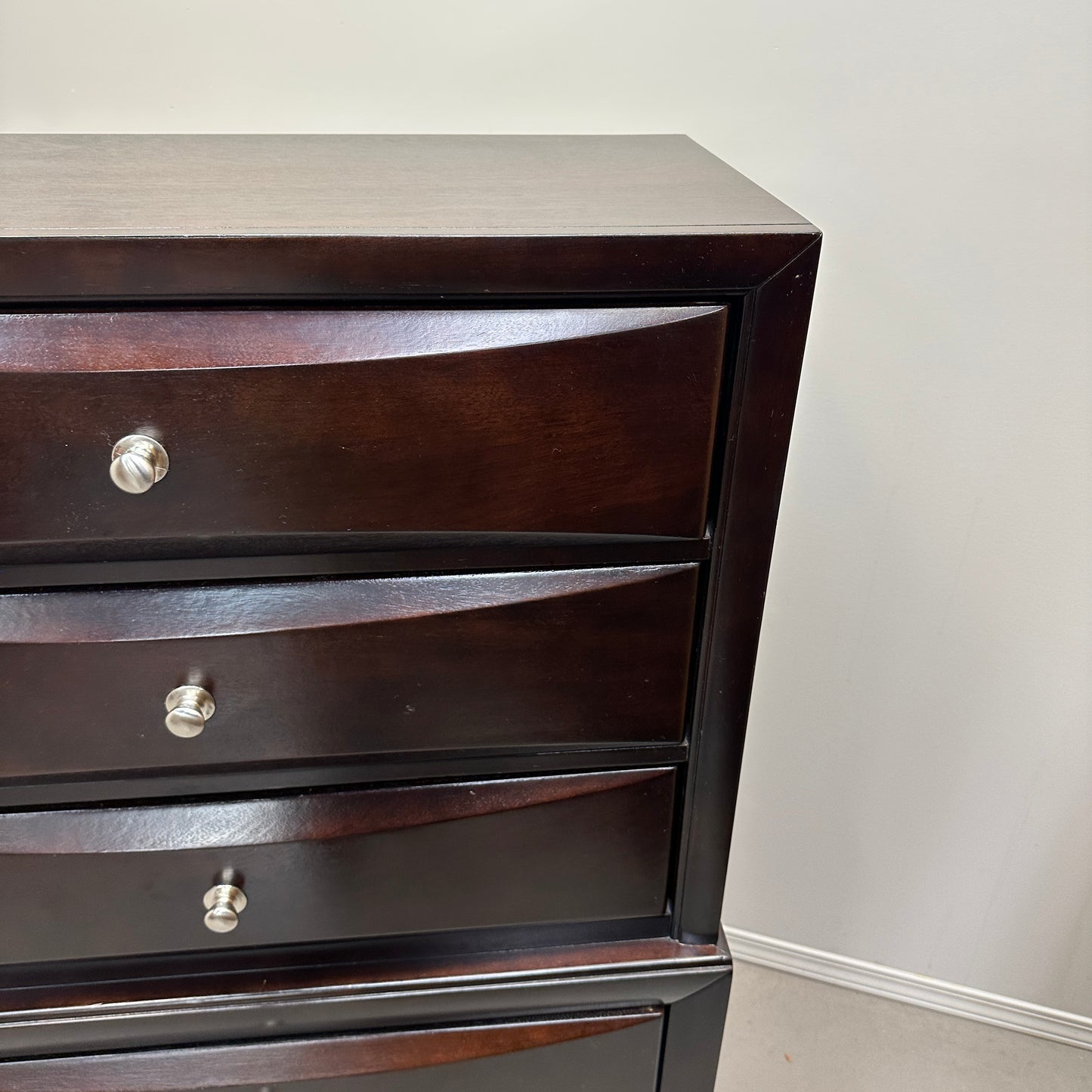 Baxton Modern Highboy Dresser