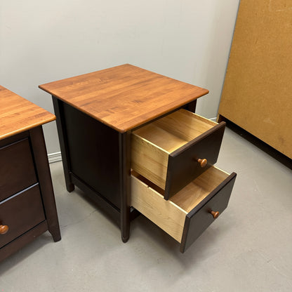 Nadeau Solid Wood Nightstands (x2)