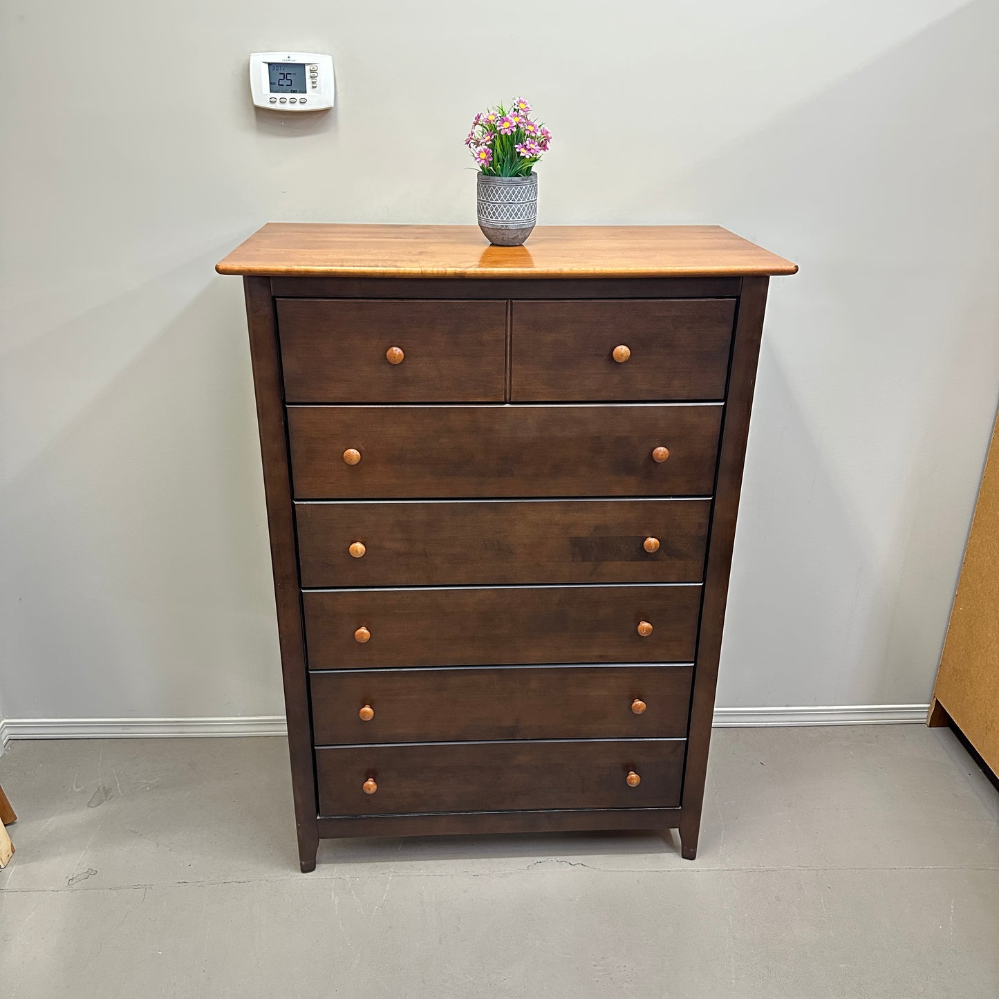Nadeau Solid Wood Highboy Dresser