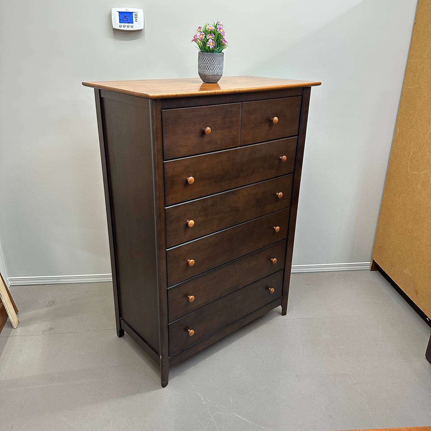 Nadeau Solid Wood Highboy Dresser