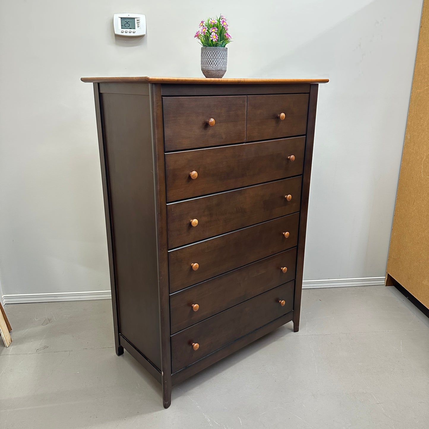 Nadeau Solid Wood Highboy Dresser