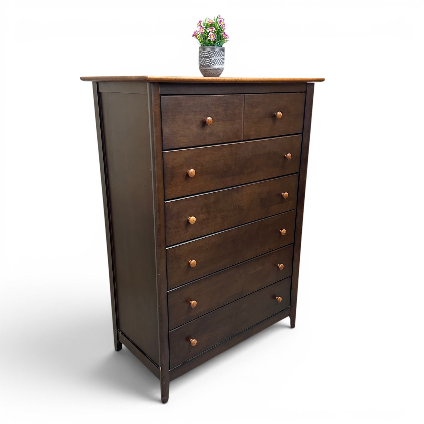 Nadeau Solid Wood Highboy Dresser