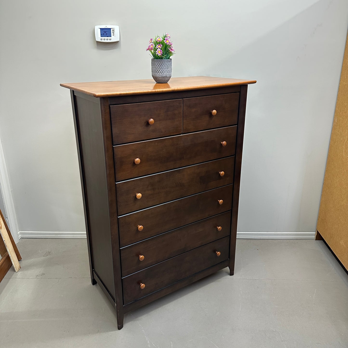 Nadeau Solid Wood Highboy Dresser