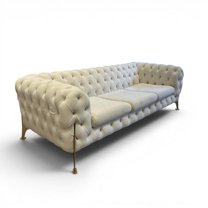 Bella Modern Tufted Velvet Sofa