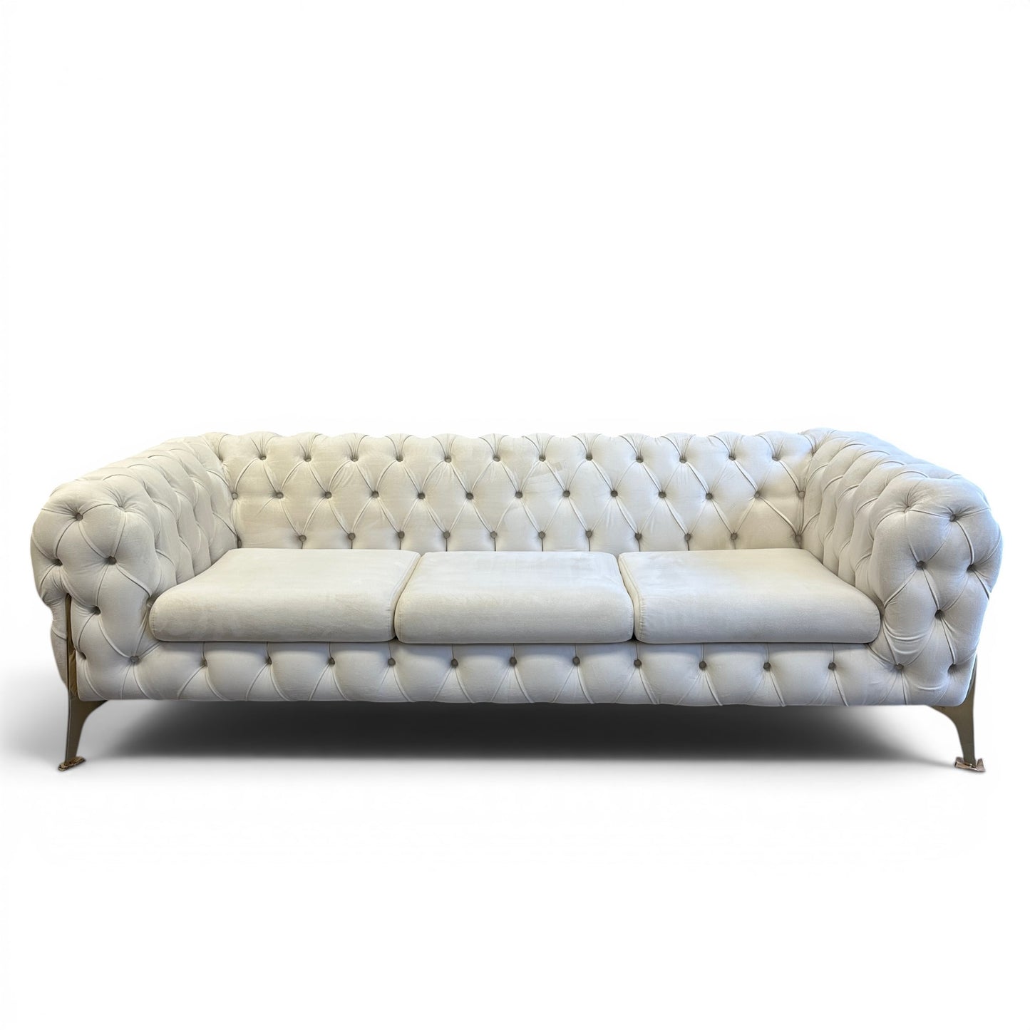 Bella Modern Tufted Velvet Sofa