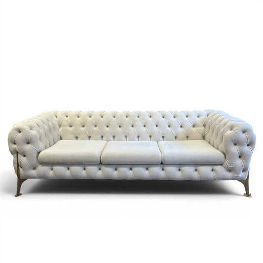 Bella Modern Tufted Velvet Sofa