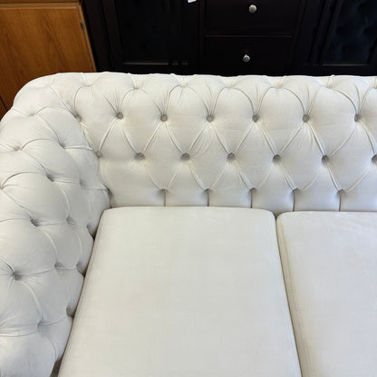 Bella Modern Tufted Velvet Sofa