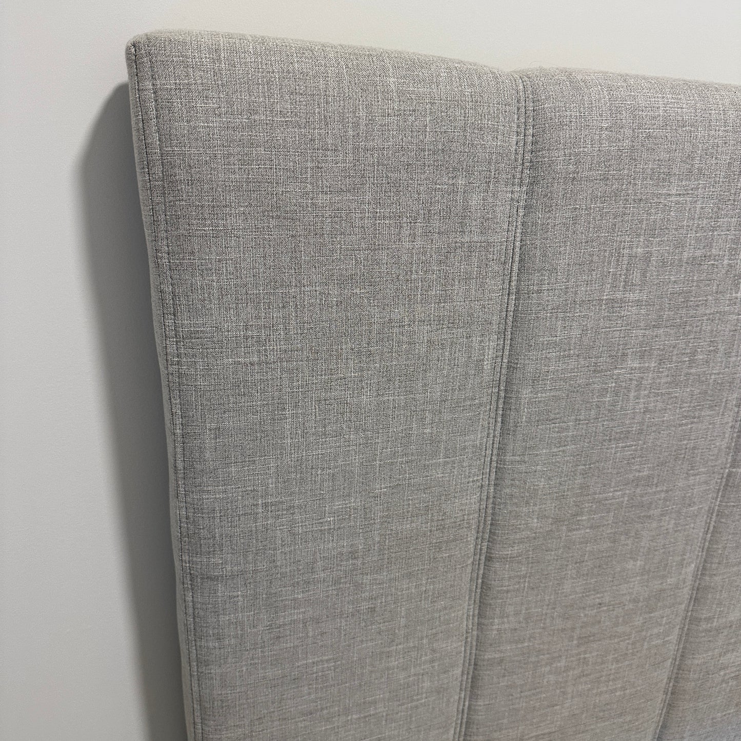 Upholstered Platform Bed - Queen Size