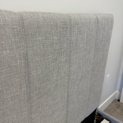Upholstered Platform Bed - Queen Size