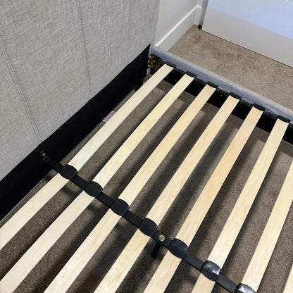 Upholstered Platform Bed - Queen Size