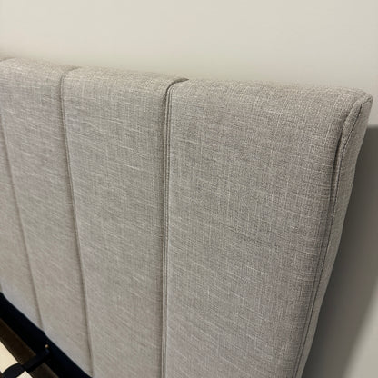 Upholstered Platform Bed - Queen Size