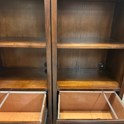 Dark Brown Shelves - 2 pieces by Hooker Furniture