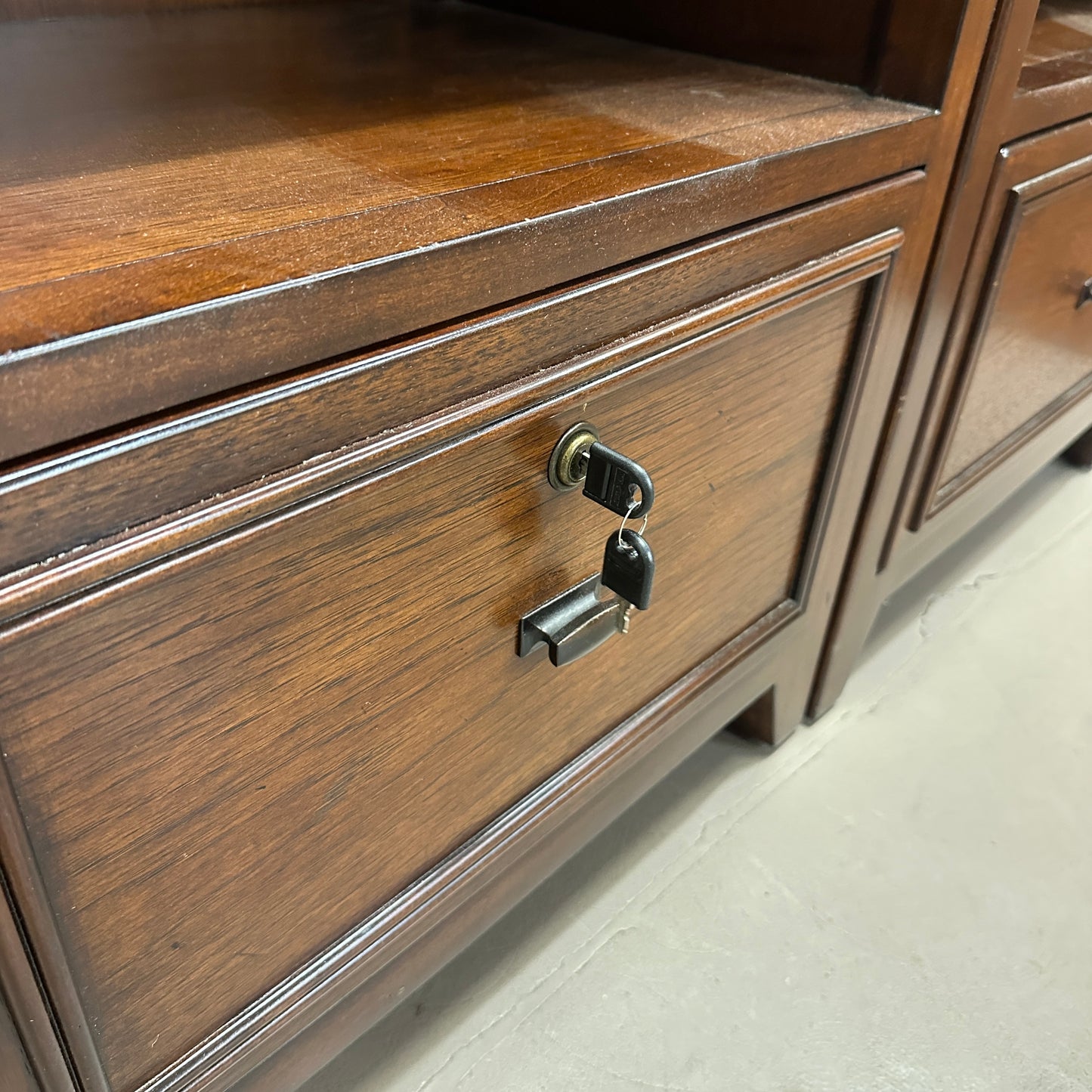 Dark Brown Shelves - 2 pieces by Hooker Furniture