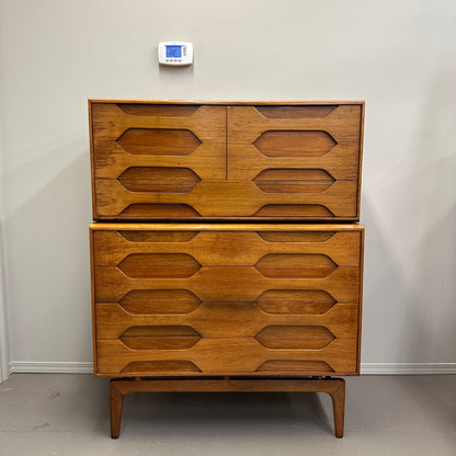 Mid-Century Arne Hovmand Highboy Dresser
