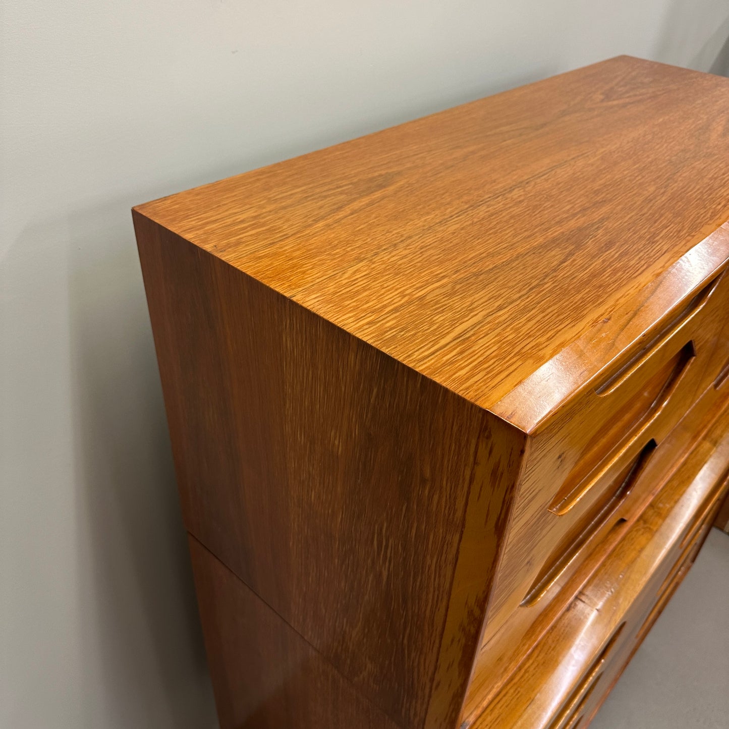 Mid-Century Arne Hovmand Highboy Dresser