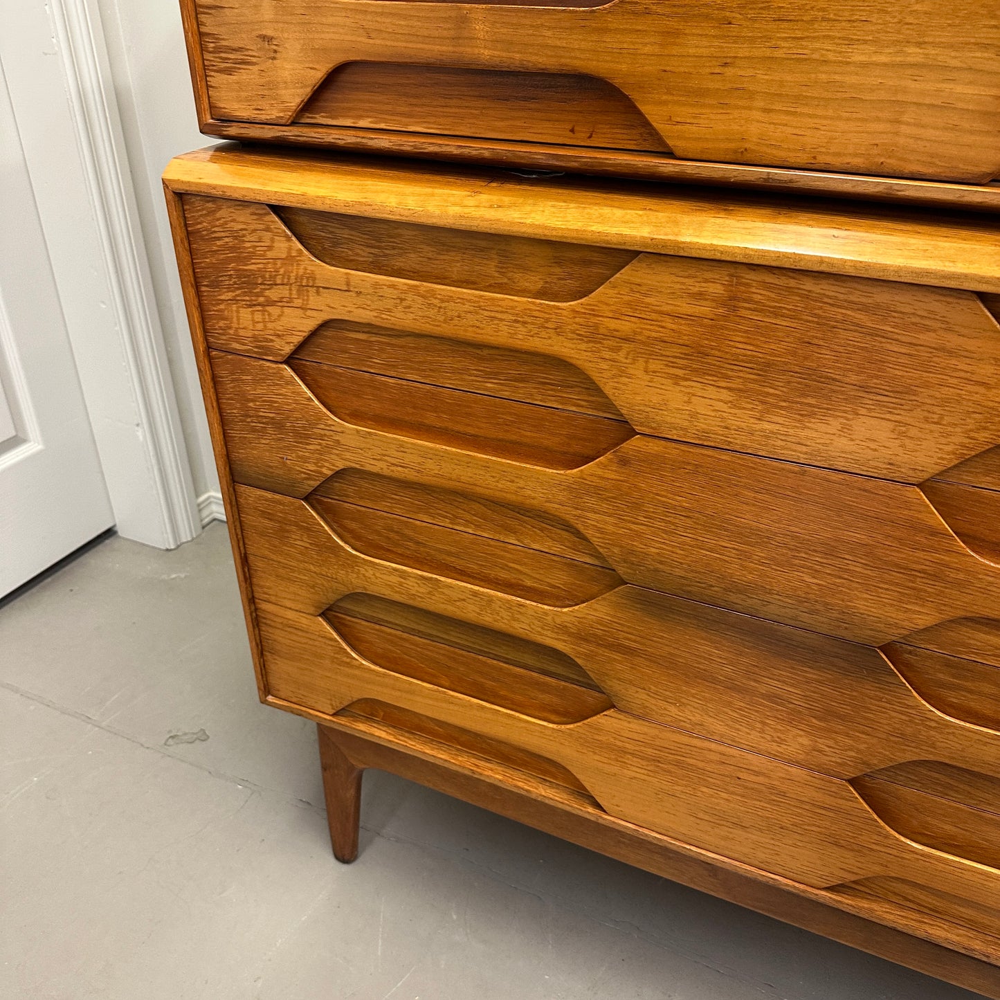 Mid-Century Arne Hovmand Highboy Dresser
