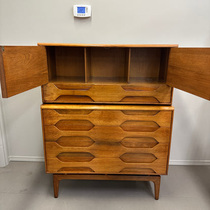 Mid-Century Arne Hovmand Highboy Dresser