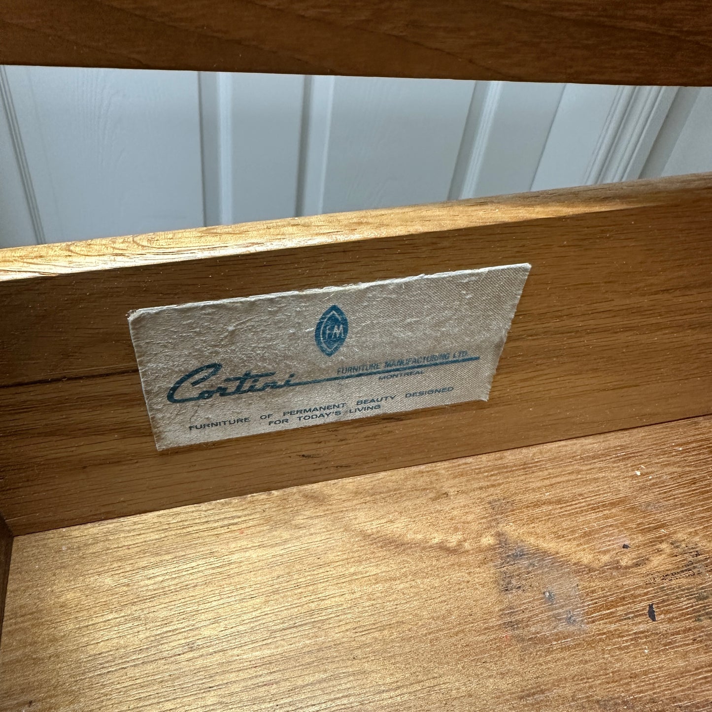 Mid-Century Arne Hovmand Highboy Dresser and Nightstand