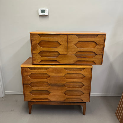 Mid-Century Arne Hovmand Highboy Dresser