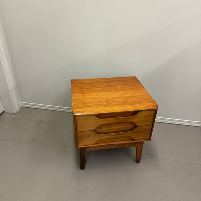 Mid-Century Arne Hovmand Highboy Dresser and Nightstand